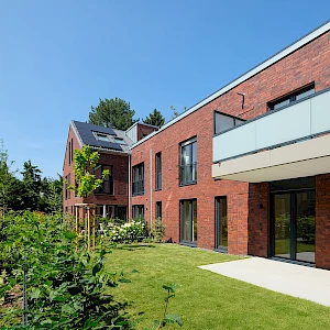 Angerstraße - Garten zu Wohnung 3.3