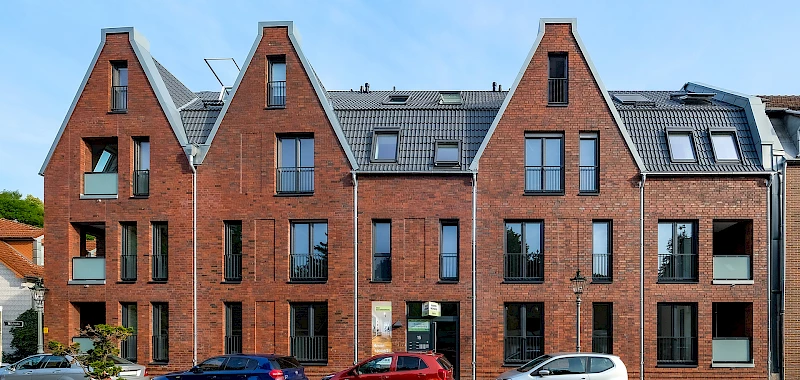 Angerstraße - Eingangsansicht Haus 3