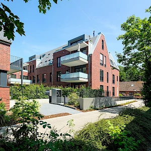 Angerstraße - Gartenansicht Haus 3