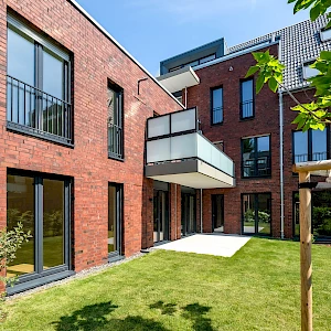 Angerstraße - Garten zu Wohnung 3.3