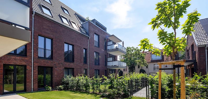 Angerstraße - Gartenansicht Haus 3