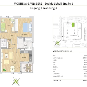 Eingang 1 - Wohnung 4