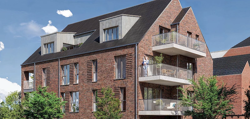 An d´r Kapell: Haus A - Ansicht Gartenseite
