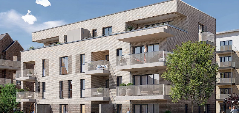 An d´r Kapell: Haus B - Ansicht Gartenseite
