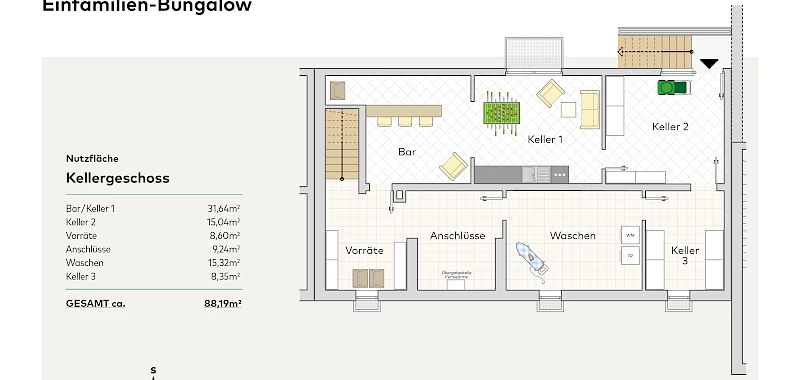 Grundriss Kellergeschoss