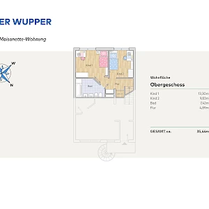 Grundriss Obergeschoss